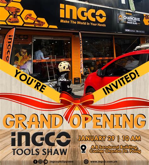 INGCO Tools Shaw, A. B Sandoval Bldg, Corner Oranbo Drive, .
